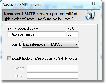 smtp vase firma